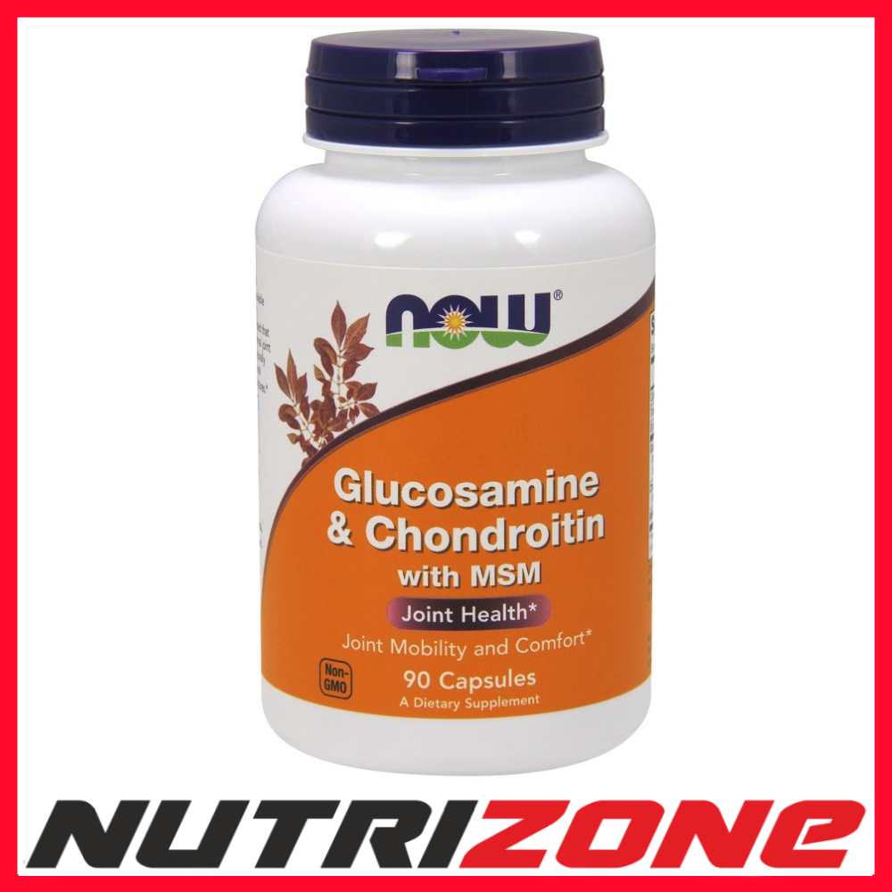 Now Foods Glucosamine & Chondroitin with MSM Joint Health - 90 caps