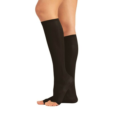 SILCA GAMBALETTO 140DEN 18/21mmHG NETZMASCHE STARKE KOMPRESSION OFFENE SPITZE