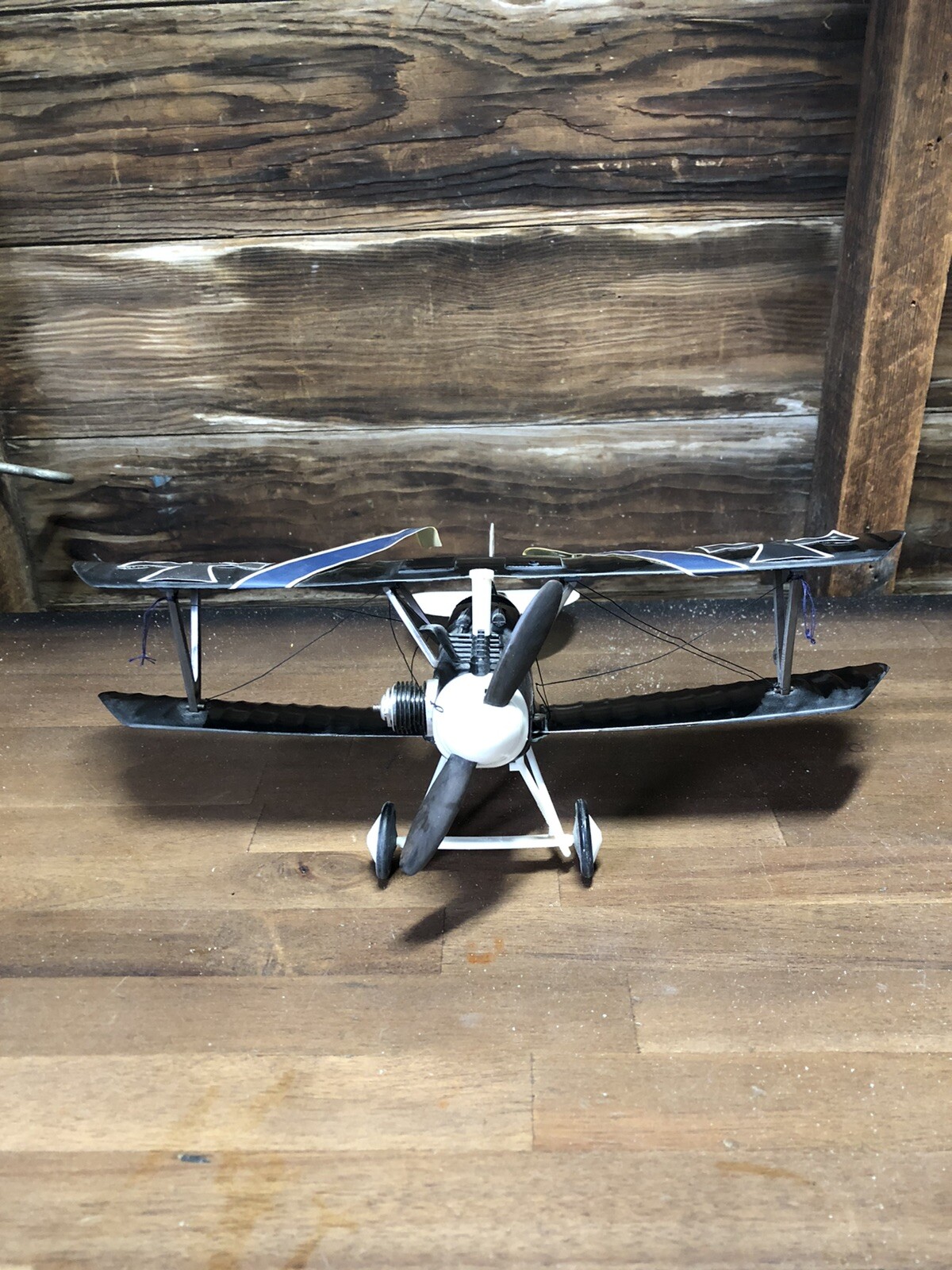 Vintage Testors Black/White Stunt Control Line Airplane eBay