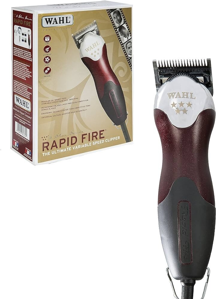 Wahl Five Star "Rapid Fire" Clipper, VARIABLE 2 Speed Motor 