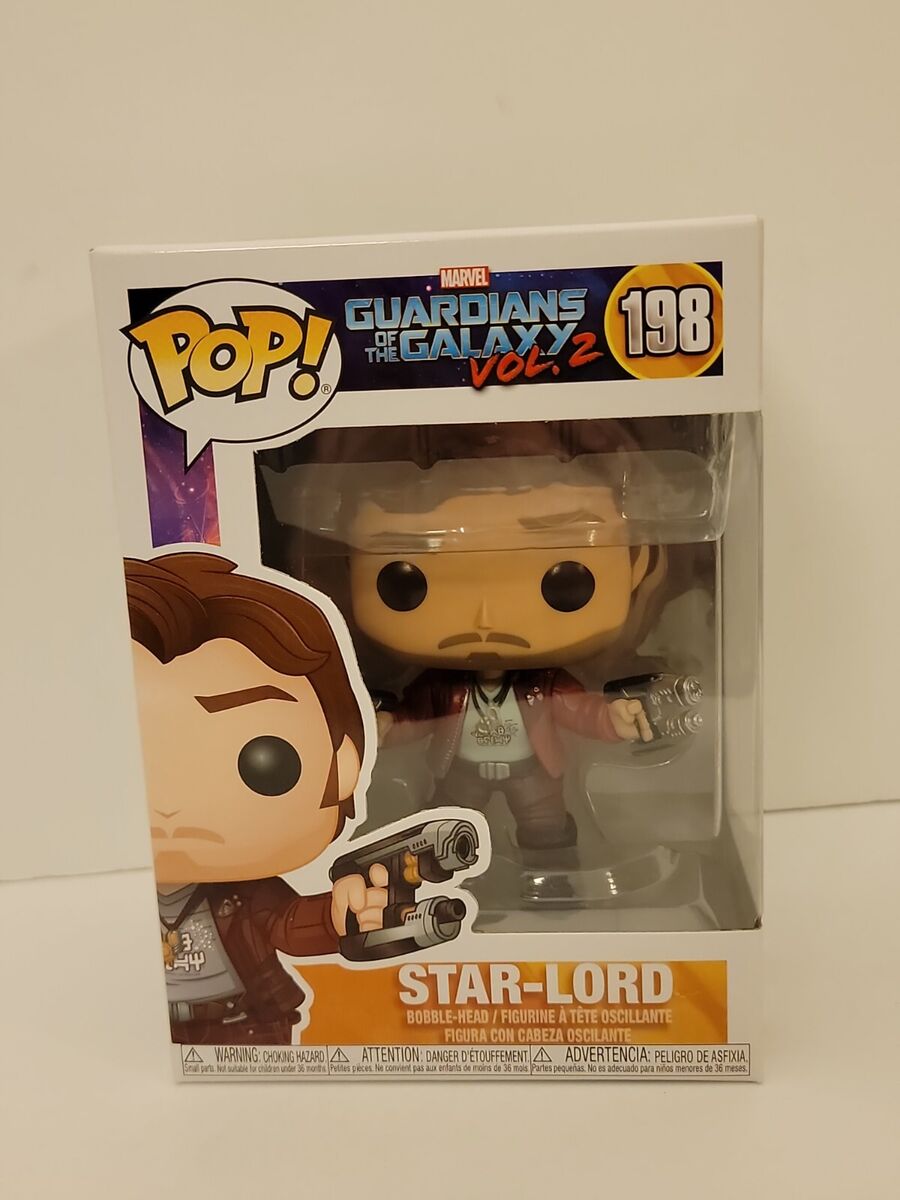 Funko Pop! Guardiões da Galáxia - Star Lord #198