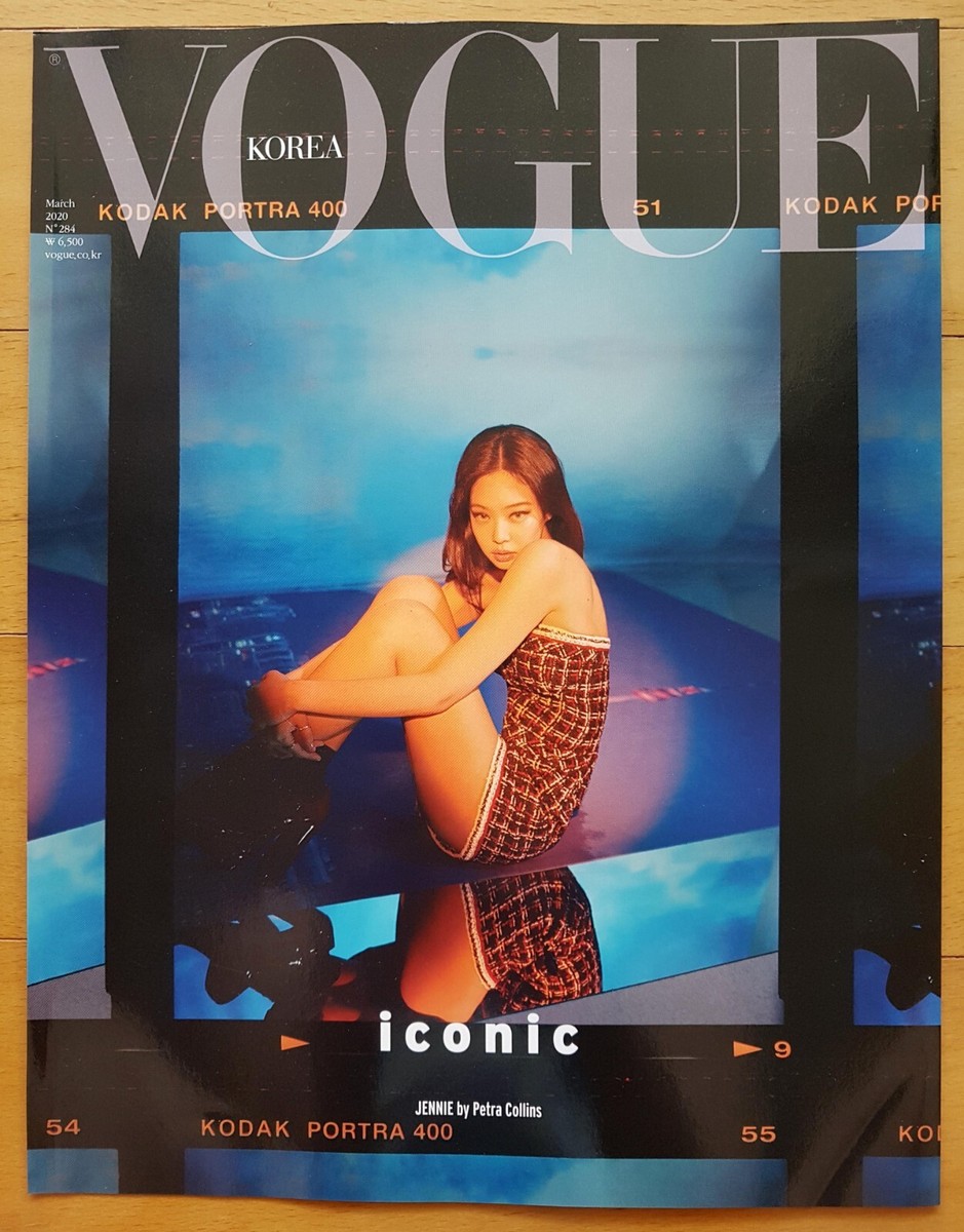 BLACK PINK JENNIE/Cutting 20P+Cover-Not Whole Magazine/Vogue Korea