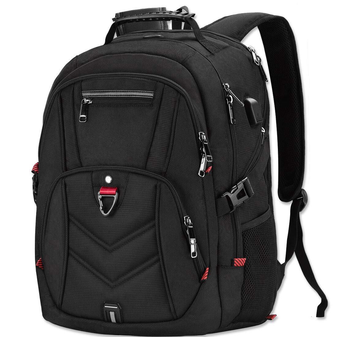 18-Inch Waterproof Laptop Backpack for Men Women Large Business Travel Bag-image