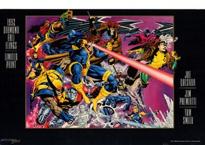 1992 Diamond Comics Fall Fling X-Men Limited Print retailer-only convntion promo