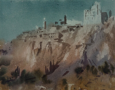 Orvieto Eberhard Schlotter 1921 Italien