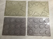 Vintage Kentucky Derby Festival Candy Chocolate Molds Pegasus Twin Spires 1982