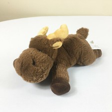 A38 Carters Moose Reindeer Plush Stuffed Toy Lovey 10" 2016