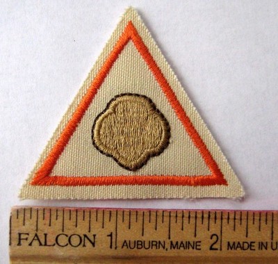 Girl Scout Brownie 1997-98 COOKIES COUNT TRY-IT Badge Trefoil Patch 2 YEARS ONLY