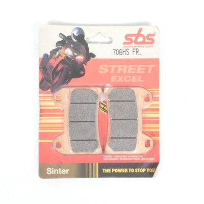 Plaquette de frein SBS pour Moto Aprilia 250 RS 1998 à 2004 AVG / AVD Neuf - Photo 1/2