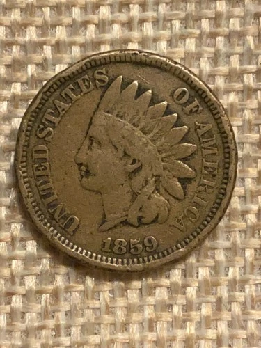 1859 Indian Head Cent Very Good VG
