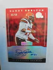 2016 Panini Donruss Signature Series Danny Shelton Auto /50