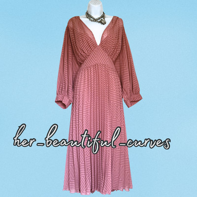 ASOS CURVE KLEID ZICKZACKMUSTER HOCHZEIT ANLASS PARTY GRÖSSE 20