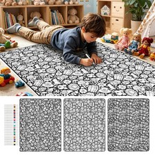 Coloring Blanket With Markers Color Your Own Blankets Blanket DIY 59x45 Inch