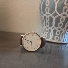 Daniel Wellington Classic Durham Quartz Dress Watch 40mm wrist 19cm
