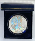 2004 Silver American Eagle Hologram $1 with Box
