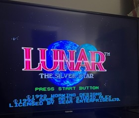 Lunar The Silver Star Sega CD