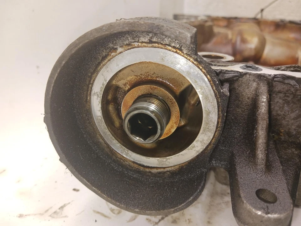 '14-'20 NISSAN ROGUE upper Oil Pan 2.5L Korea built OEM 6 Month Warranty! - Image 3 of 4