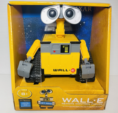 Disney Pixar WALL-E Remote Control Robot Figure 6" 27MHz RC Toy NIB. - Afbeelding 1 van 15