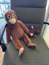 Punch IKEA DJUNGELSKOG Orangutan Plush Set 26  Large  MINI 7.75  Monkey Soft