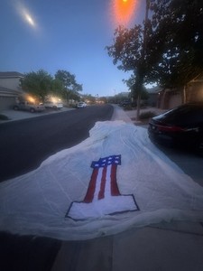 Evel Knievel Parachute Vintage - One of A Kind Rare