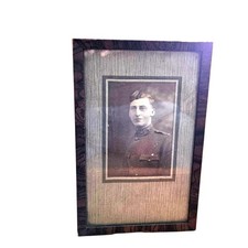 Rare WWI US Medical Officer Portrait - Original Frame 12x7 Named Soldier