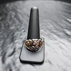 Vintage Navajo Sandoval Sterling Silver Eagle Ring Size 15 🦅💍✨