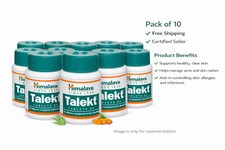 Himalaya Talekt Tablets 60 Tabs Herbal Daily Wellness Support Pack of 10