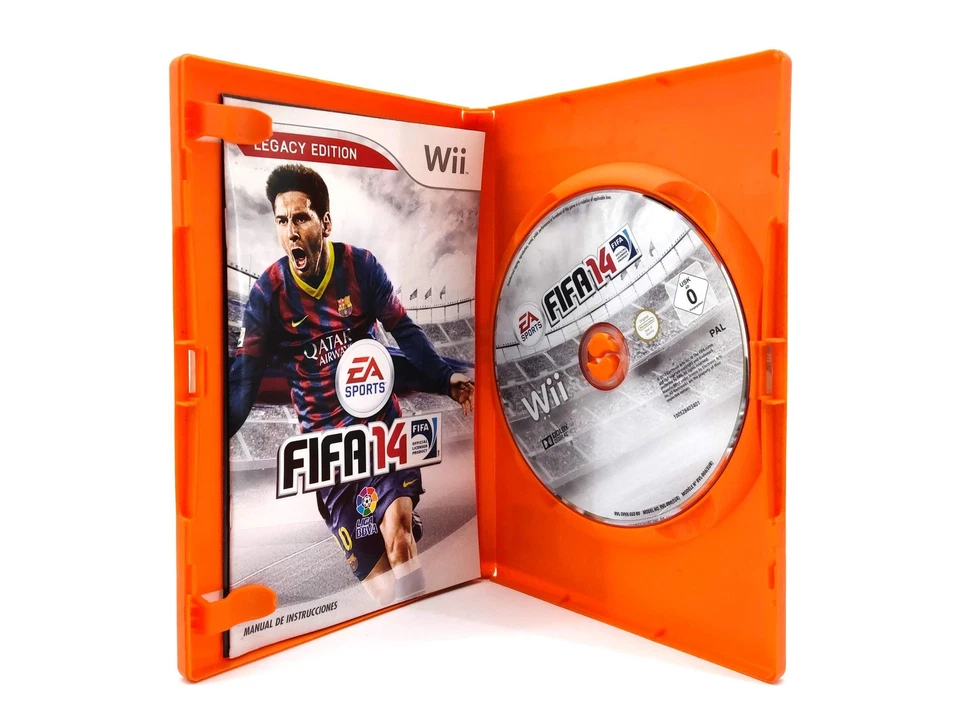 Nintendo Wii Fifa 14 completo Pal España, foto 3 de 4
