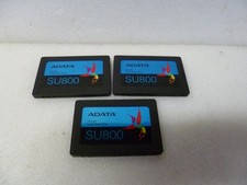 LOT OF 3 ADATA SU800 256 SATA SSD LAPTOP HARD DRIVE