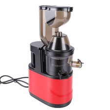 2-Powerful Slow Masticating Juicer With Wide Feed Chute For Quick Juicing Red