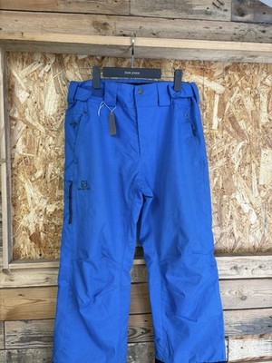 Skihose Herren blau Salomon Advanced Skin Dry