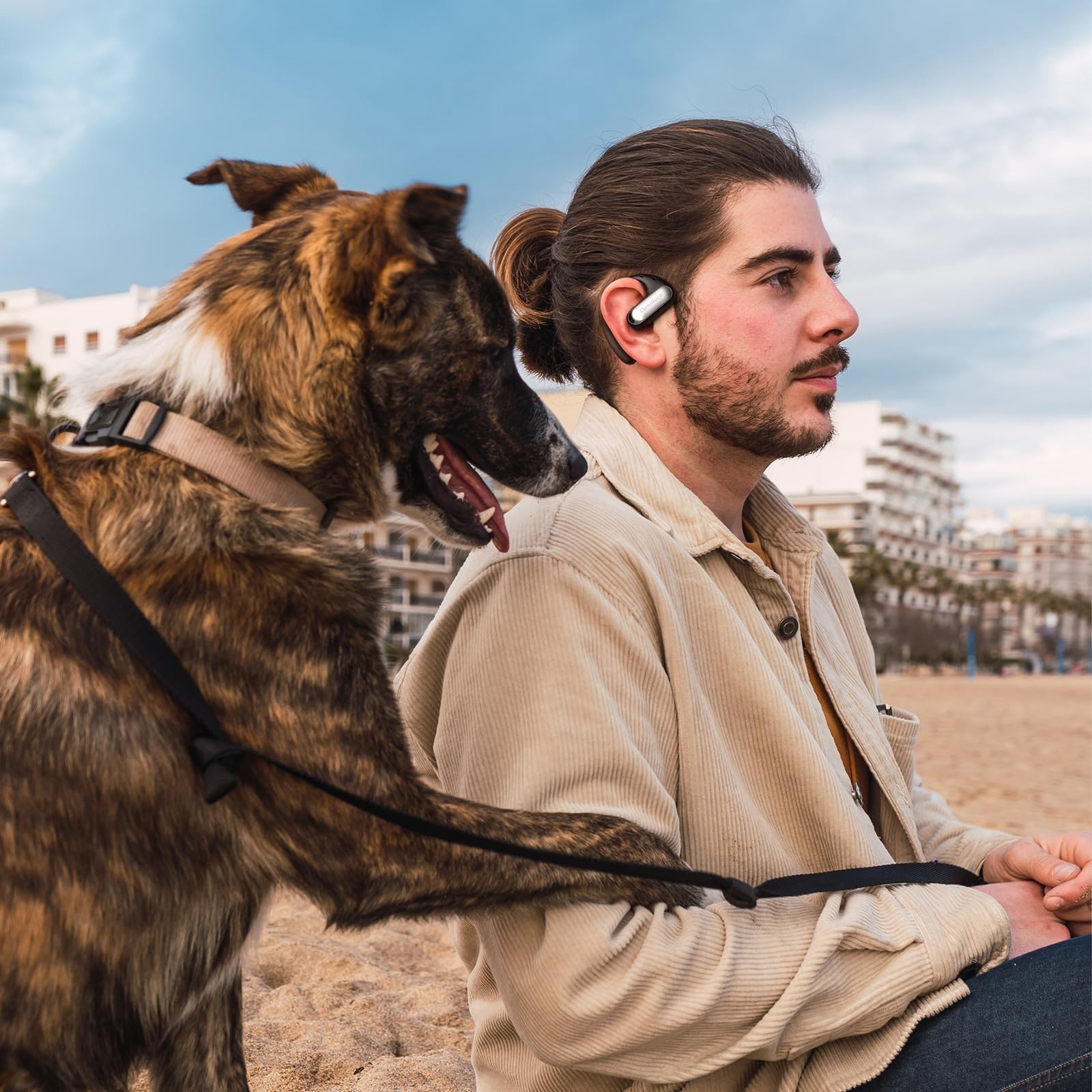 Pro Open Ear Bluetooth Earbuds 46H Playtime Waterproof Wireless Sports Gaming