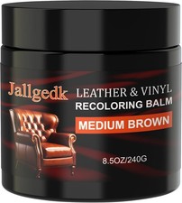 Leather Recoloring Balm - Leather Color Restorer, Leather Repair Kit for Furnitu