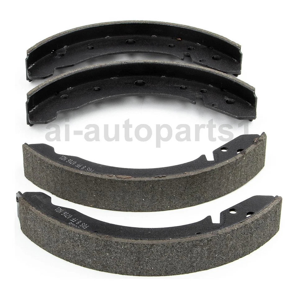 For 1958 - 1962 1963 1964 Volkswagen Beetle Pair Front & Rear Drum Brake Shoes - Image 3 of 4