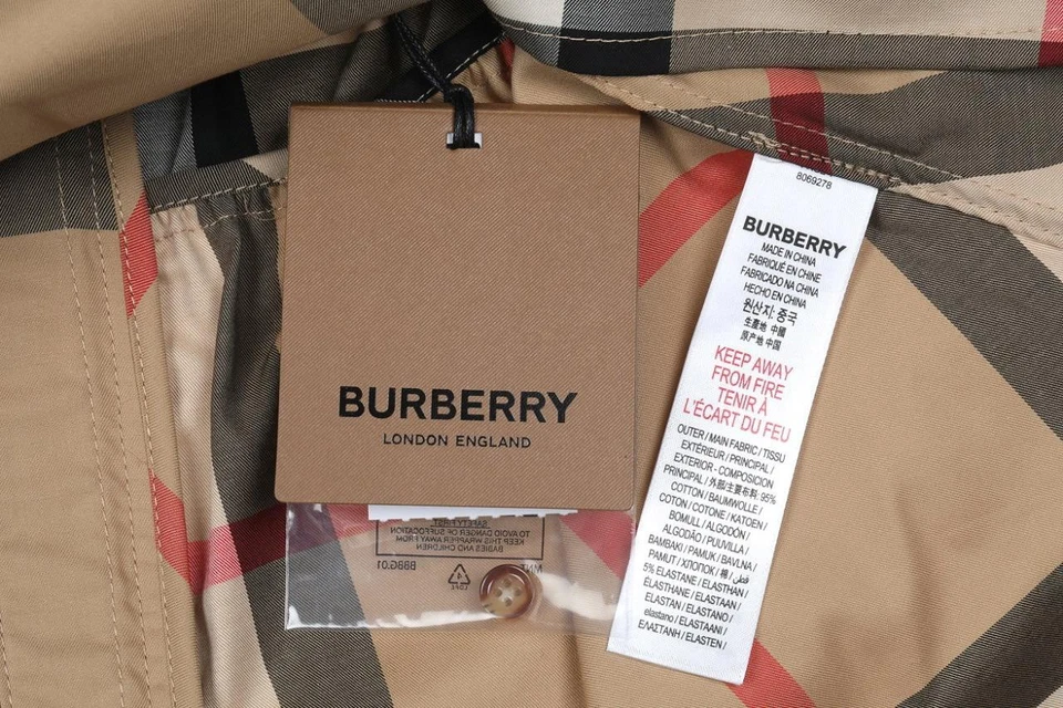 NEW BURBERRY GIRLS ANJELICA CHECK PRINT COTTON SKIRT 10 Y - Image 3 of 3