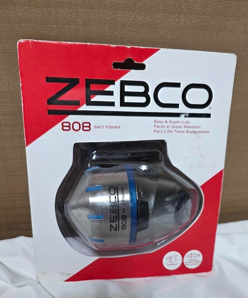 ZEBCO 808 SALT FISHER SPINCAST FISHING - 80 REEL - BRAND NEW