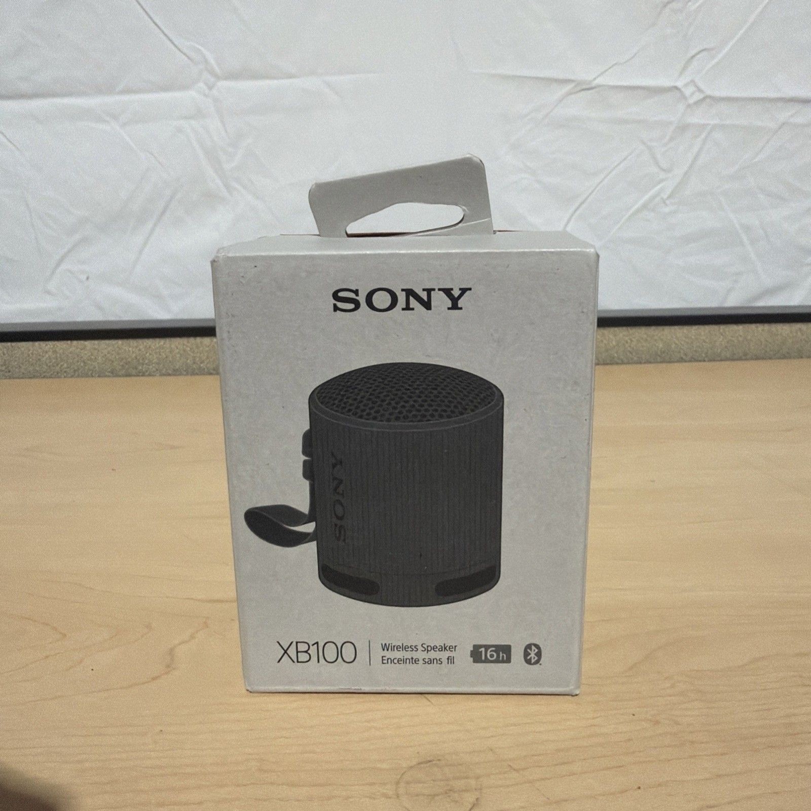 Sony SRS-XB100 Portable Compact Bluetooth Speaker Black