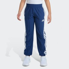 adidas kids Elastic Waistband Woven 3-Stripe Pant