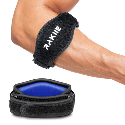 Elbow Brace for Tendonitis, Adjustable Golf and Tennis Elbow Relief for Men and