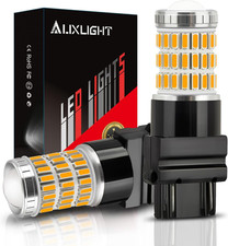 3157 3057 3156 4157 3157K LED Bulbs Amber Yellow, Ultra Bright 60-SMD LED Replac