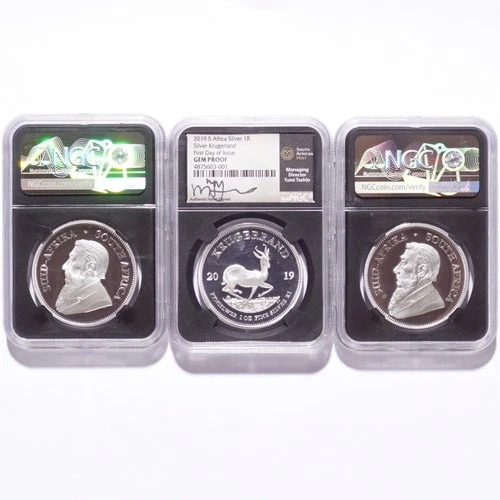 2019 Silver Krugerrand 1 oz — photo from the most recent tracked eBay sale
