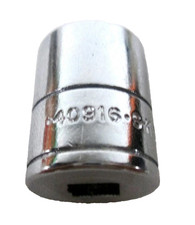 S-K Tools Chrome Socket 1/4" Dr 1/2 SAE, 6 Pt, 40916 SK *MADE IN THE USA*