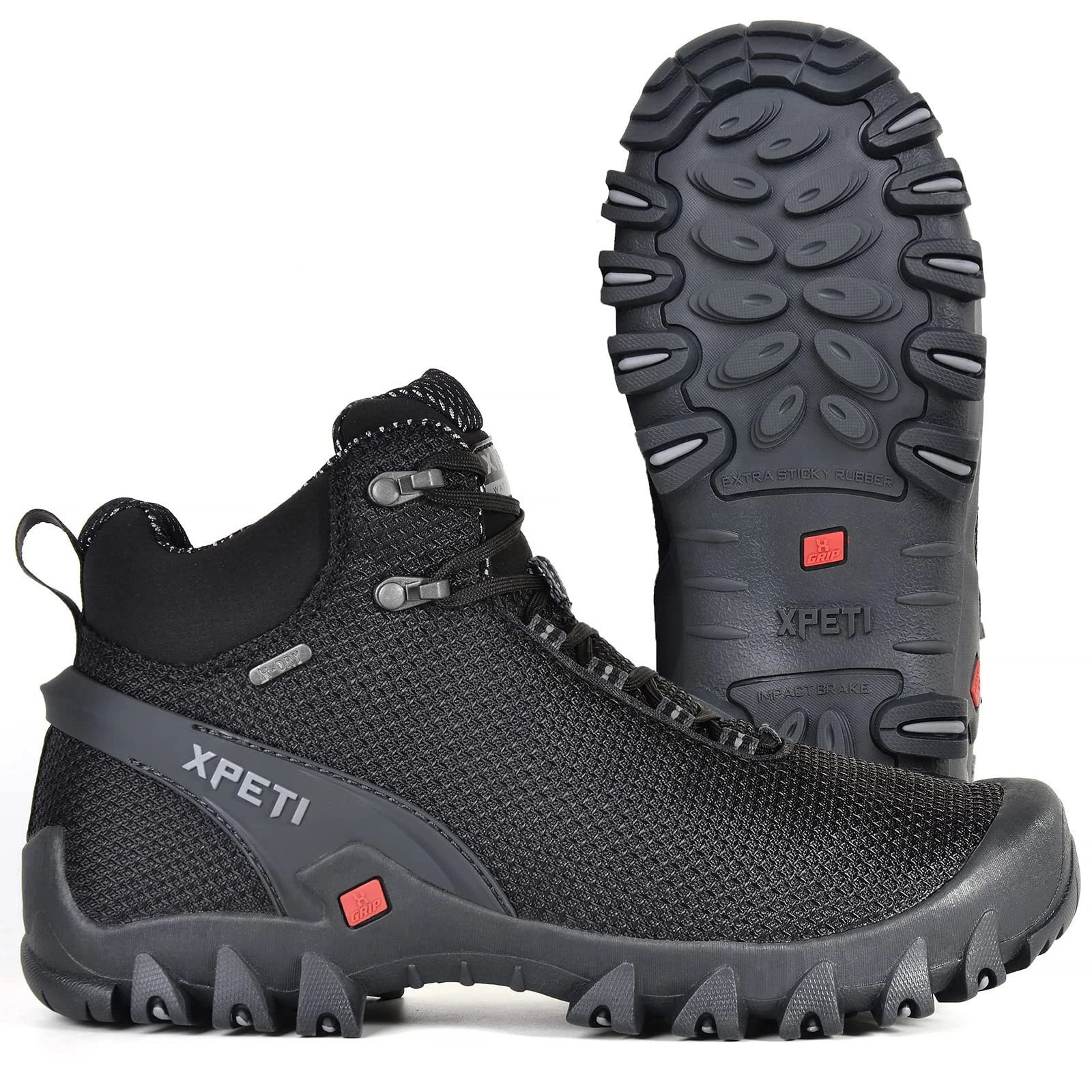 Men's Mid Hiking Boots for Comfort, Durability & Trail Performance