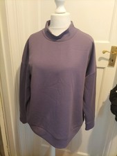 Mens Matalan Size XL Purple Long Sleeved Jumper