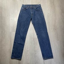 Rare Vintage 70s Levis 505 Orange Tab Jeans Denim Made in USA 30x32 Talon