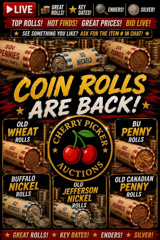 Cherry Picker Auctions -We're On A Roll-07/30/26