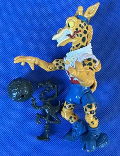 #4Z Vintage 1993 TMNT Halfcourt Giraffe Action Figure Ninja Turtles