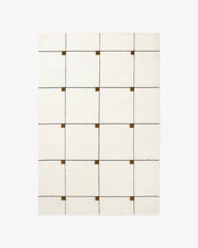 Modern Hand Tufted New Zealand Wool Area Rug for Living Room, Bedroom  Hallway