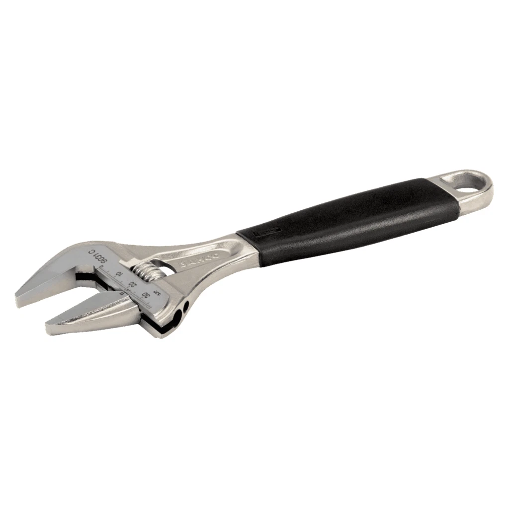 Laser 8729 Chiave Regolabile A Testa Flessibile 8-17mm - Utensile Professionale In Cromo Vanadio Con Ganasce Dentate - 3