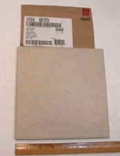 1 pc. Speckled Almond: Daltile Ceramic Floor Tile: 8" X 8" + light grays & brown